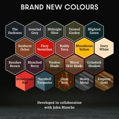 Warpaints Fanatic: Ironclad John Blanche Acrylic (18ml)