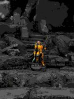Sun Tze (Thunderbolt, Light Shotgun) Miniatur