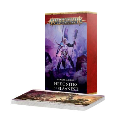 Warscroll Cards: Hedonites of Slaanesh (Englisch)