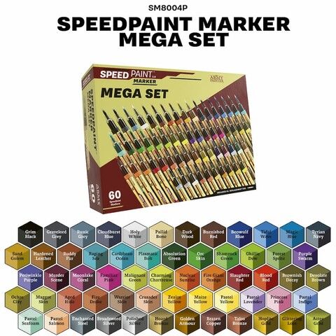 Speedpaint Marker Mega Set (60x6ml)