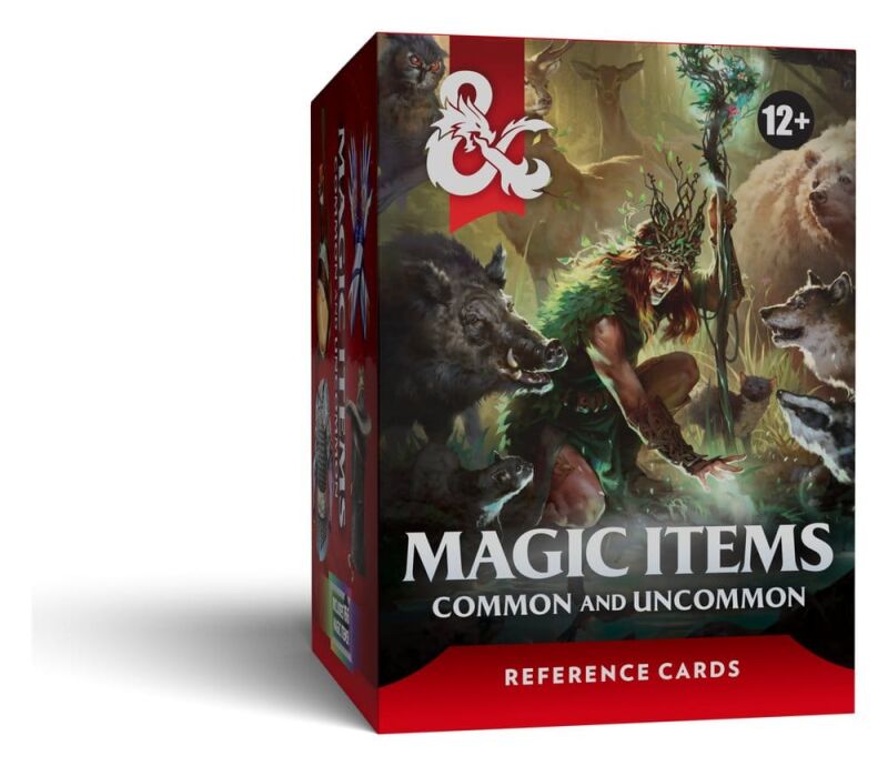 D&D RPG Referenzkarten - Magische Gegenstände (Gewöhnlich und Ungewöhnlich) (Englisch)