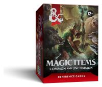 D&amp;D RPG Referenzkarten - Magische Gegenst&auml;nde (Gew&ouml;hnlich und Ungew&ouml;hnlich) (Englisch)