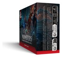 D&amp;D RPG Referenzkarten: Monster (Furchterregend und Wild) (Englisch)