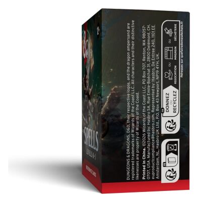 D&amp;D RPG Referenzkarten: Zauberspr&uuml;che (Stufen 0-1) (Englisch)