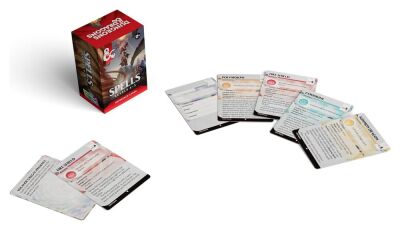 D&amp;D RPG Referenzkarten: Zauberspr&uuml;che (Stufen 4-5) (Englisch)
