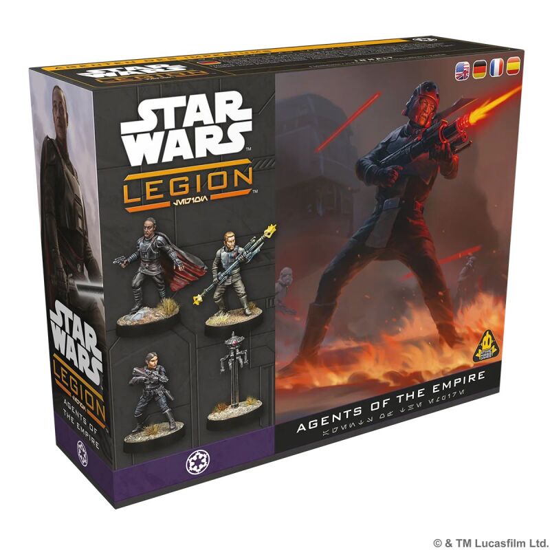 Star Wars: Legion – Agents of the Empire Verpackung
