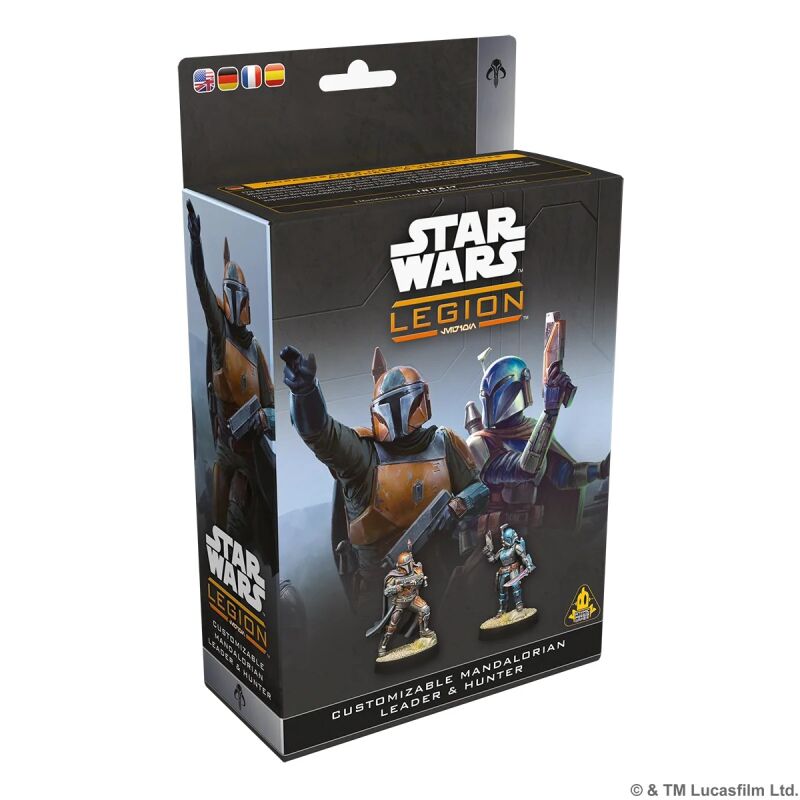 Star Wars: Legion – Customizable Mandalorian Leader & Hunter Verpackung
