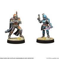 Star Wars: Legion &ndash; Customizable Mandalorian Leader &amp; Hunter Inhalt