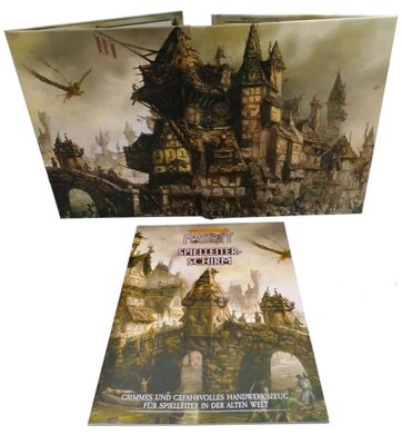 Warhammer Fantasy-Rollenspiel Spielleiter Schirm Ansicht