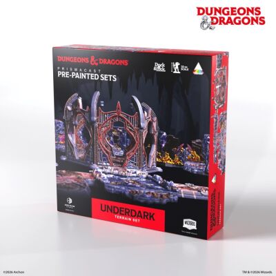 D&D Underdark: Pre-Painted Terrain Set Verpackung