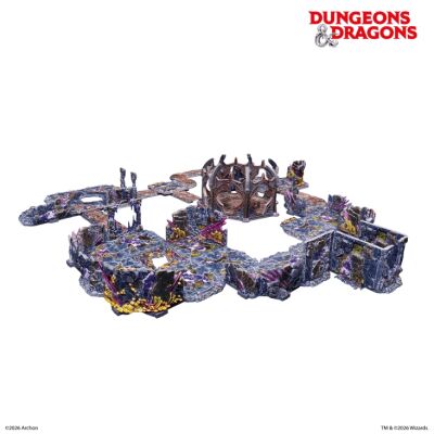 D&amp;D Underdark: Pre-Painted Terrain Set Inhalt
