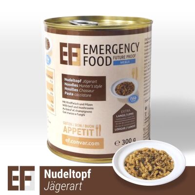 EF Meals Nudeltopf Jägerart mit Rindfleisch und...