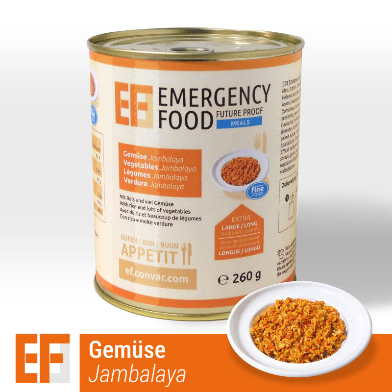 EF Meals Gemüse Jambalaya (260 g)