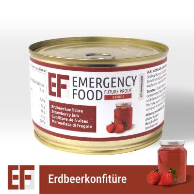EF BASICS Erdbeer Konfitüre (24x400 g)