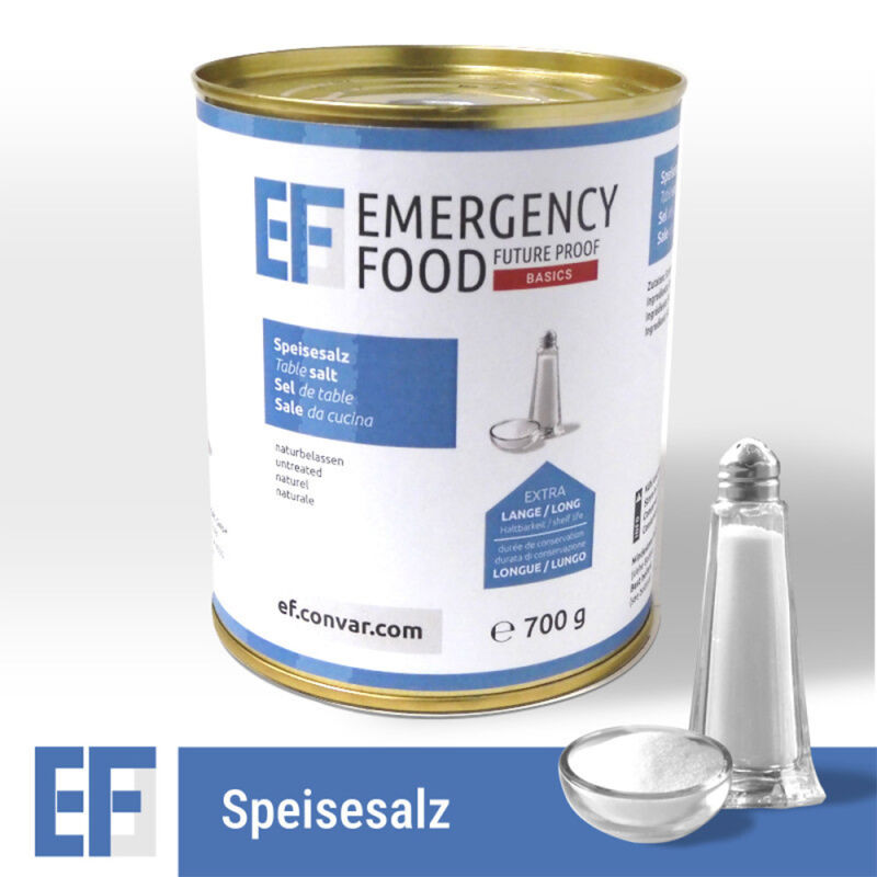 EF BASICS Speisesalz 700g