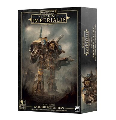 Warlord Titan mit Quake Cannon und Conversion Beam...