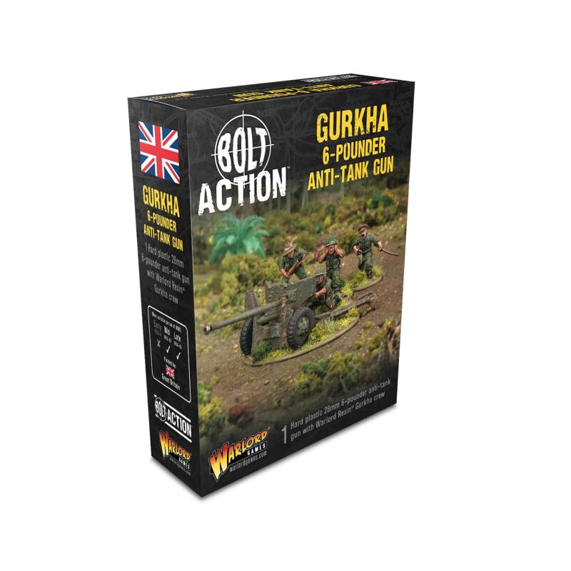 Gurkha 6-Pounder Anti-Tank Gun Verpackung