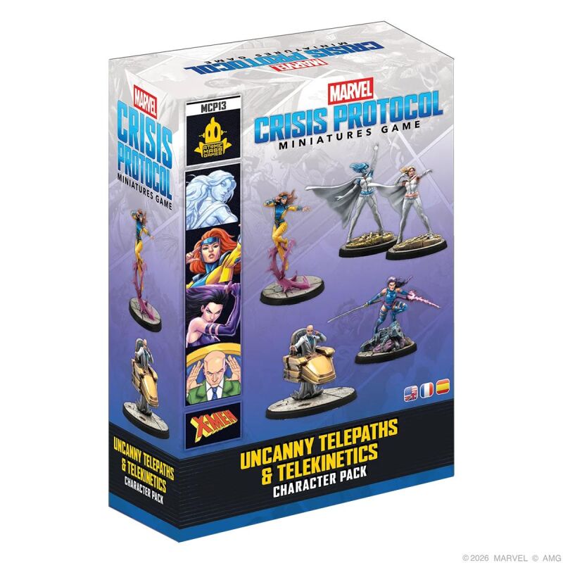 Marvel: Crisis Protocol – Uncanny Telepaths & Telekinetics Character Pack Verpackung
