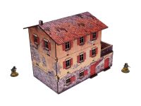 Pre-Painted WW2 Italy Large House