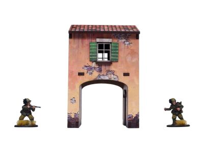 Pre-Painted WW2 Italy Gate House
