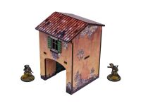 Pre-Painted WW2 Italy Gate House
