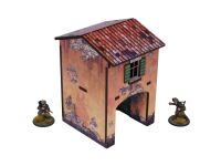 Pre-Painted WW2 Italy Gate House