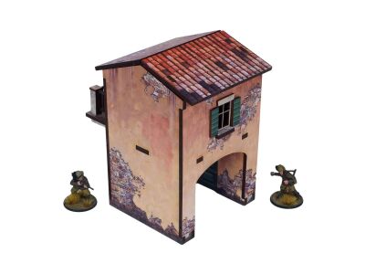 Pre-Painted WW2 Italy Gate Balcony