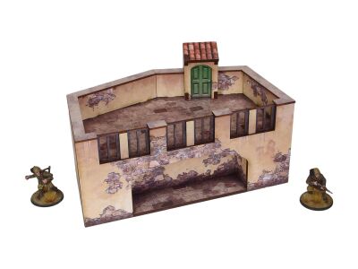 Pre-Painted WW2 Italy Terrace