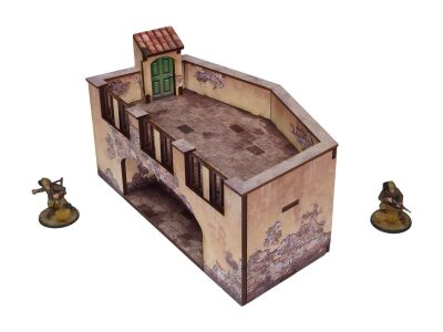 Pre-Painted WW2 Italy Terrace