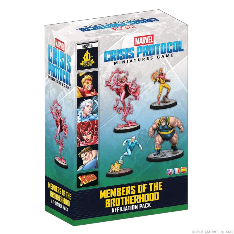 Marvel: Crisis Protocol – Members of the Brotherhood Affiliation Pack Verpackung