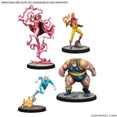 Marvel: Crisis Protocol &ndash; Members of the Brotherhood Affiliation Pack Inhalt