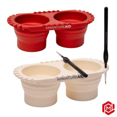 DUAL WATER POT [WHITE]