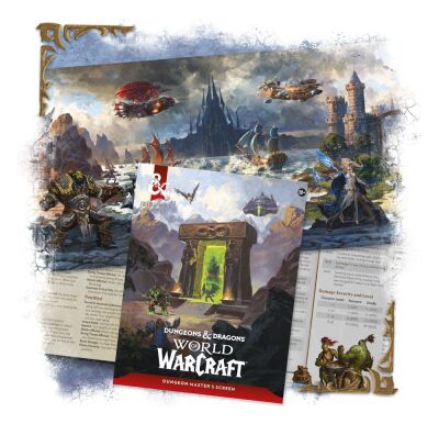 D&amp;D: WoW Spielleiterschirm (Englisch)