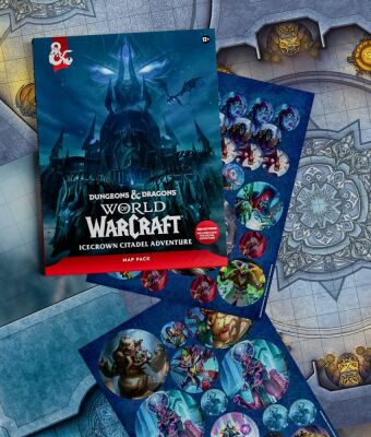 D&amp;D RPG WoW: Icecrown Citadel Kartenpaket (Englisch)