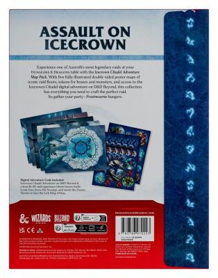 D&amp;D RPG WoW: Icecrown Citadel Kartenpaket (Englisch)