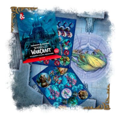 D&amp;D RPG WoW: Icecrown Citadel Kartenpaket (Englisch)