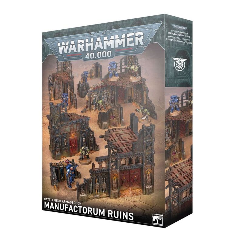Schlachtfeld Armageddon: Manufactorum Ruinen