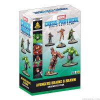 Marvel: Crisis Protocol &ndash; Avengers Brains &amp; Brawn Character Pack Verpackung