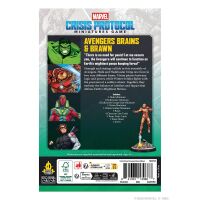 Marvel: Crisis Protocol &ndash; Avengers Brains &amp; Brawn Character Pack R&uuml;ckseite