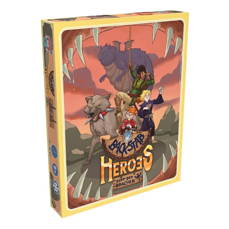 Backstab Heroes: Zeit der Drachen Verpackung