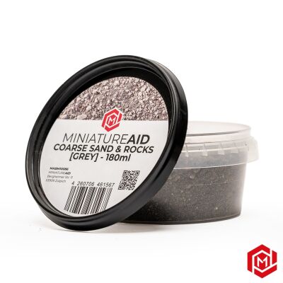 COARSE SAND &amp; ROCKS [GREY] - 180ml