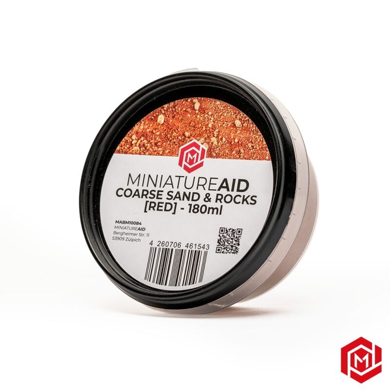 COARSE SAND & ROCKS [RED] - 180ml