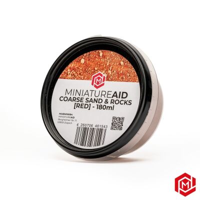 COARSE SAND & ROCKS [RED] - 180ml