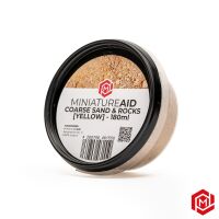 COARSE SAND &amp; ROCKS [YELLOW] - 180ml