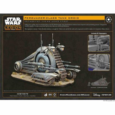 Star Wars: Legion &ndash; Persuader-Class Tank Droid R&uuml;ckseite
