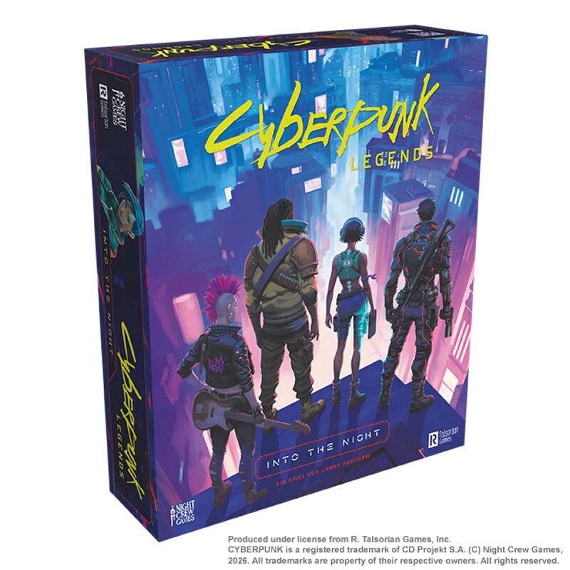 Cyberpunk Legends: Into the Night Verpackung