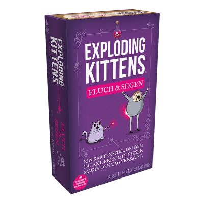 Exploding Kittens: Fluch & Segen box