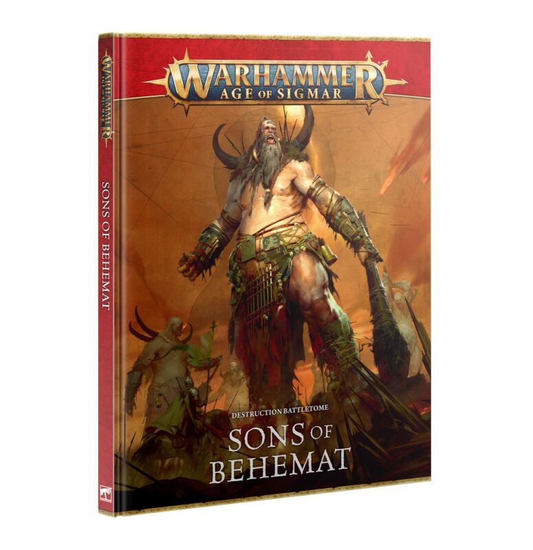 Battletome: Sons of Behemat (Englisch)