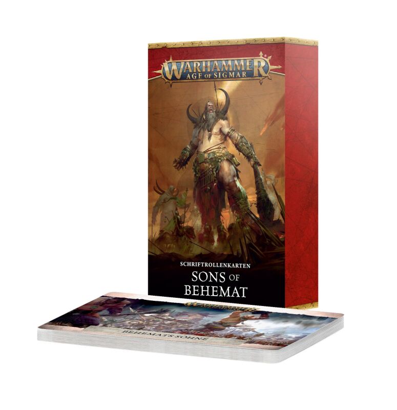 Schriftrollenkarten: Sons of Behemat (Deutsch)