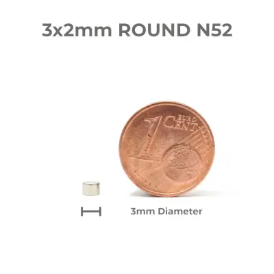 NEODYMIUM MAGNET SET [Size M / 2-5mm] - 180 Units